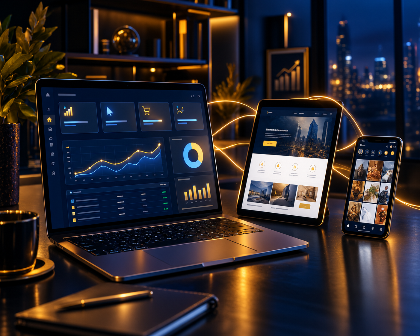 Adervo digital marketing services: ads, SEO, websites and social media